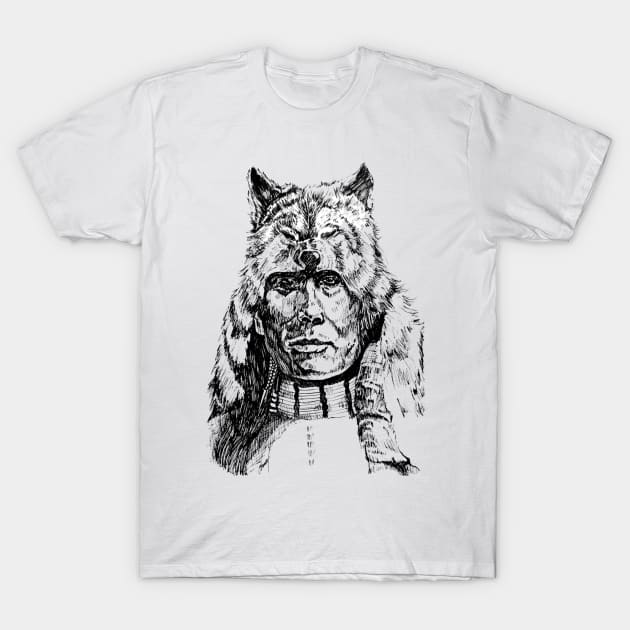 wolf warrior T-Shirt by Cryptid Kitty